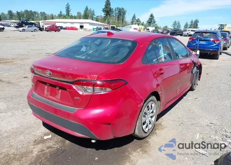 2020 Toyota Corolla Le из США, поврежденный, VIN 5YFEPRAE7LP139018